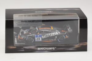 Audi R8 LMS Ultra #29 Team WRT Sandstorm L. Vanthoor 24 Hours of Nurburgring 2013 Minichamps 1:43 437130129 Pressofusione — immagine 5 di 5