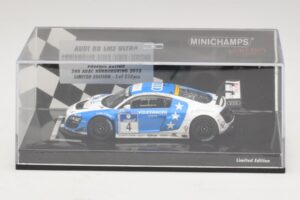 Audi R8 LMS Ultra #4 Phoenix Racing Ammermuller / H-J. Stuck 24 Hours of Nurburgring 2013 Minichamps 1:43 437131304 Pressofus — immagine 4 di 5