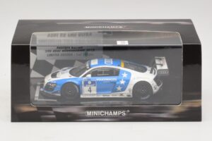 Audi R8 LMS Ultra #4 Phoenix Racing Ammermuller / H-J. Stuck 24 Hours of Nurburgring 2013 Minichamps 1:43 437131304 Pressofus — immagine 5 di 5