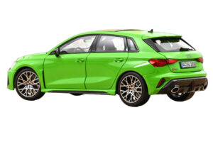 Audi RS3 8Y Sportback Kyalami Green Norev 1:18 188390 Pressofusione — immagine 3 di 3