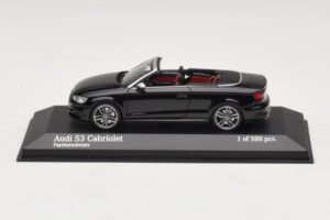Audi S3 8P Cabriolet Nero Minichamps 1:43 437013030 Pressofusione