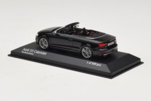 Audi S3 8P Cabriolet Nero Minichamps 1:43 437013030 Pressofusione — immagine 3 di 4