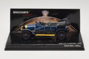 Audi Typ A Phaeton Blu Minichamps 1:43 437019031 Pressofusione