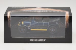Audi Typ A Phaeton Blu Minichamps 1:43 437019031 Pressofusione — immagine 5 di 5