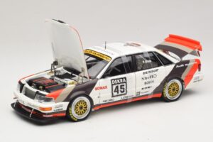Audi V8 Quattro DTM #45 F. Biela Team AZR 1991 Minichamps 1:18 100911045 Pressofusione — immagine 2 di 8
