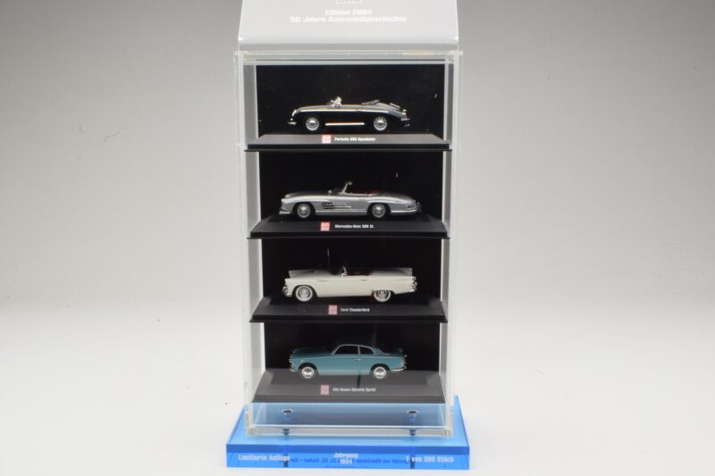 Auto Bild Set Di Modellini 2004 Minichamps 1:43 AUTOBILD04 Pressofusione