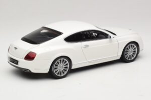 Bentley Continental GT Bianco Scatola Di Ricambio Minichamps 1:18 100139621-R1 Pressofusione — immagine 3 di 8