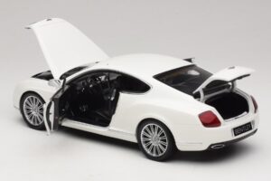 Bentley Continental GT Bianco Scatola Di Ricambio Minichamps 1:18 100139621-R1 Pressofusione — immagine 5 di 8