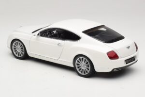 Bentley Continental GT Bianco Scatola Di Ricambio Minichamps 1:18 100139621-R1 Pressofusione — immagine 7 di 8