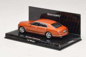 Bentley Mulsanne Arancione Metallizzato Minichamps 1:43 436139902 Pressofusione — immagine 3 di 4