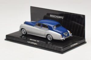 Bentley S2 Blu Argento Minichamps 1:43 436139950 Pressofusione — immagine 3 di 4