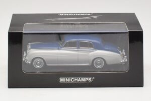 Bentley S2 Blu Argento Minichamps 1:43 436139950 Pressofusione — immagine 4 di 4