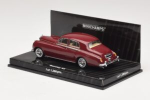 Bentley S2 Standard Saloon Rosso Minichamps 1:43 436139951-O1 Pressofusione — immagine 3 di 4