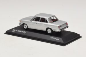 BMW 1800 TI/SA Argento Minichamps 1:43 400025100 Pressofusione — immagine 3 di 4