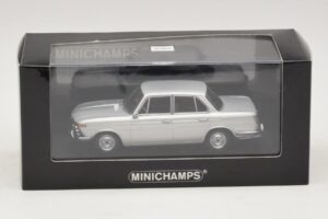 BMW 1800 TI/SA Argento Minichamps 1:43 400025100 Pressofusione — immagine 4 di 4