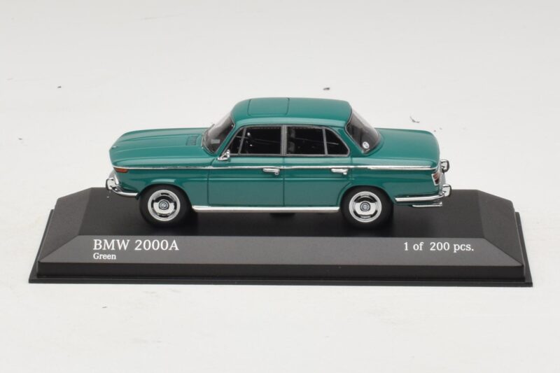 BMW 2000A Verde Minichamps 1:43 BMW 2000A Verde Minichamps 1:43 437023001 Pressofusione