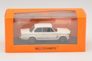 BMW 2002 Turbo Bianco Maxichamps 1:43 940022201 Pressofusione — immagine 4 di 4