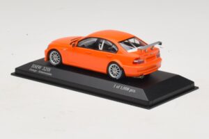 BMW 320i E46 Versione Stradale Arancione Minichamps 1:43 400052400 Pressofusione — immagine 3 di 4