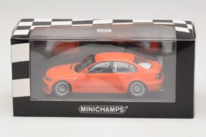 BMW 320i E46 Versione Stradale Arancione Minichamps 1:43 400052400 Pressofusione — immagine 4 di 4