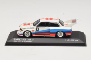 BMW 320i Group 5 #13 M. Winkelhock DRM 1977 Minichamps 1:43 400772313 Pressofusione