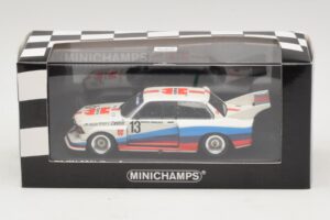 BMW 320i Group 5 #13 M. Winkelhock DRM 1977 Minichamps 1:43 400772313 Pressofusione — immagine 4 di 4
