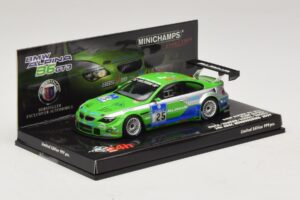 BMW Alpina B6 GT3 #25 24 Hours of Nürburgring 2009 Minichamps 1:43 437092625 Pressofusione — immagine 2 di 5