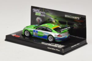 BMW Alpina B6 GT3 #25 24 Hours of Nürburgring 2009 Minichamps 1:43 437092625 Pressofusione — immagine 3 di 5