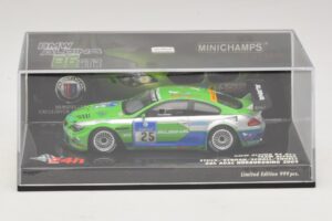 BMW Alpina B6 GT3 #25 24 Hours of Nürburgring 2009 Minichamps 1:43 437092625 Pressofusione — immagine 4 di 5
