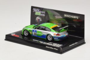 BMW Alpina B6 GT3 #26 24 Hours of Nürburgring 2009 Minichamps 1:43 437092626 Pressofusione — immagine 3 di 5