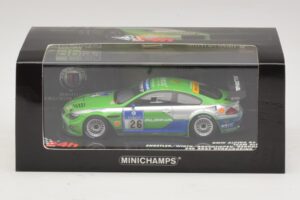 BMW Alpina B6 GT3 #26 24 Hours of Nürburgring 2009 Minichamps 1:43 437092626 Pressofusione — immagine 5 di 5