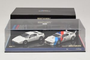 BMW M1 Set 25° Anniversario Minichamps 1:43 402025025 Pressofusione — immagine 4 di 4