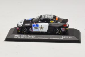BMW M235i Ring Police Team #306 Carlsson 24 Hours of Nurburgring 2014 Minichamps 1:43 437142406 Pressofusione