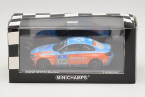 BMW M235i Team Adrenalin #308 Fischer / Zils 24 Hours of Nurburgring 2014 Minichamps 1:43 437142408 Pressofusione — immagine 4 di 4