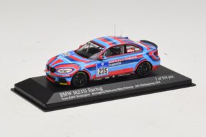 BMW M235i Team BMW Motorsport #235 Bovigdon 24 Hours of Nurburgring 2014 Minichamps 1:43 437142435 Pressofusione — immagine 2 di 4