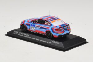 BMW M235i Team BMW Motorsport #235 Bovigdon 24 Hours of Nurburgring 2014 Minichamps 1:43 437142435 Pressofusione — immagine 3 di 4