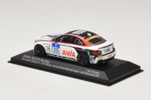 BMW M235i Team Mathol #315 24 Hours of Nurburgring 2014 Minichamps 1:43 437142415 Pressofusione — immagine 3 di 4