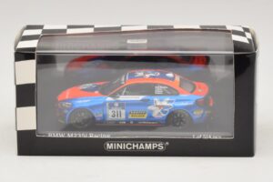 BMW M235i Team Medienkraftwerk #311 Di Martino / Olivo 24 Hours of Nurburgring 2014 Minichamps 1:43 437142411 Pressofusione — immagine 4 di 4
