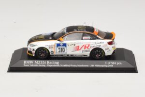 BMW M235i Team Valentin Racing #310 Piepenbrink 24 Hours of Nurburgring 2014 Minichamps 1:43 437142410 Pressofusione