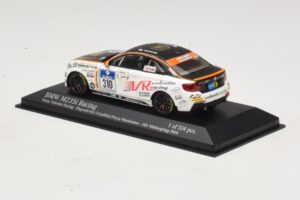 BMW M235i Team Valentin Racing #310 Piepenbrink 24 Hours of Nurburgring 2014 Minichamps 1:43 437142410 Pressofusione — immagine 3 di 4