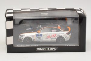 BMW M235i Team Valentin Racing #310 Piepenbrink 24 Hours of Nurburgring 2014 Minichamps 1:43 437142410 Pressofusione — immagine 4 di 4