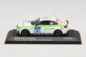 BMW M235i ToolFuel #303 Krohn 24 Hours of Nurburgring 2014 Minichamps 1:43 437142403 Pressofusione