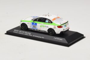 BMW M235i ToolFuel #303 Krohn 24 Hours of Nurburgring 2014 Minichamps 1:43 437142403 Pressofusione — immagine 3 di 4