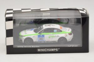 BMW M235i ToolFuel #303 Krohn 24 Hours of Nurburgring 2014 Minichamps 1:43 437142403 Pressofusione — immagine 4 di 4