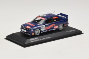 BMW M3 E30 Auto Maas #42 Becker DTM 1992 Minichamps 1:43 430922042 Pressofusione — immagine 2 di 4