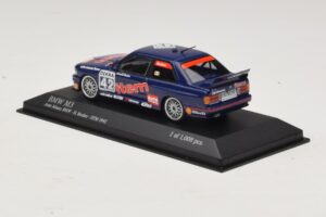 BMW M3 E30 Auto Maas #42 Becker DTM 1992 Minichamps 1:43 430922042 Pressofusione — immagine 3 di 4