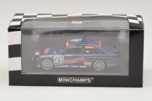 BMW M3 E30 Auto Maas #42 Becker DTM 1992 Minichamps 1:43 430922042 Pressofusione — immagine 4 di 4