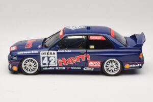 BMW M3 E30 Auto Maass #42 H. Becker DTM 1992 Minichamps 1:18 180922042 Pressofusione — immagine 4 di 8
