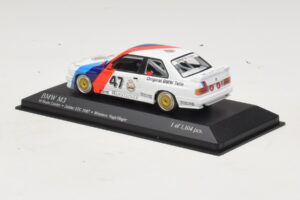 BMW M3 E30 M-Team Linder #47 Vogt / Herger Winners ETC Zolder 1987 Minichamps 1:43 430872047 Pressofusione — immagine 3 di 4