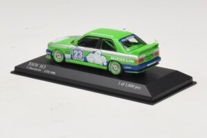 BMW M3 E30 Michelin #23 C. Oberndorfer DTM 1988 Minichamps 1:43 430882023 Pressofusione — immagine 3 di 4