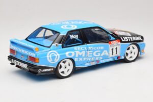 BMW M3 E30 Omega #11 W. Hoy BTCC Champion 1991 Minichamps 1:18 180912011 Pressofusione — immagine 3 di 8